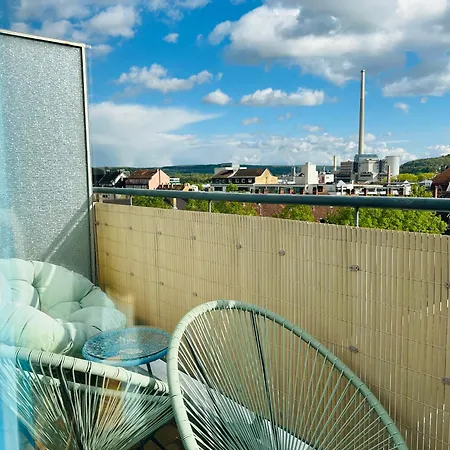 Penthouse, Sonnenbalkon, Netflix Apartment Saarbruecken Exterior photo
